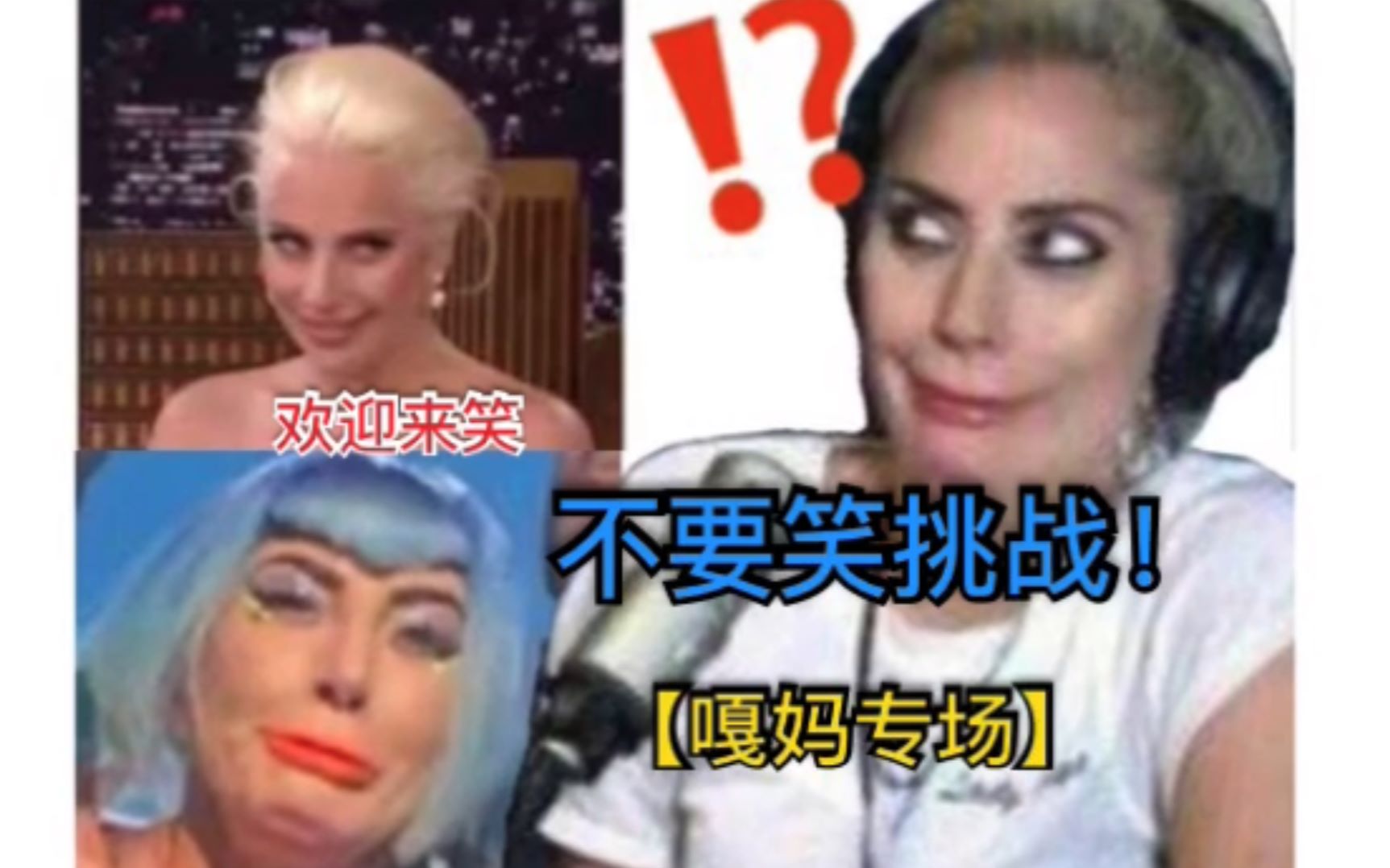 【Lady Gaga】不要笑挑战 | 小怪兽特供版
