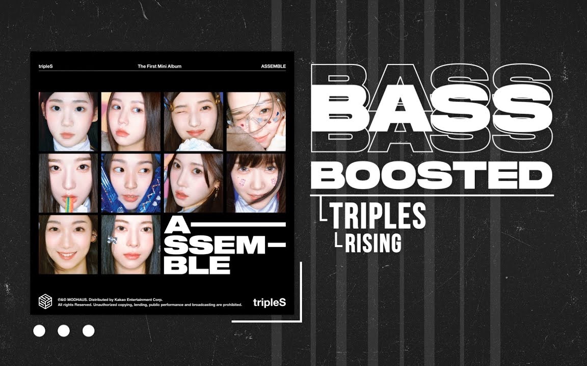 Rising Triples Rising Bass Boosted Kpop