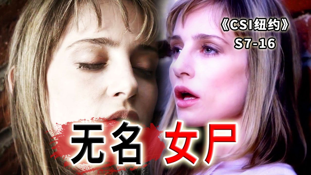 嗑药过量的无名女尸，枉死的可怜女人，她被活活逼成了疯子《CSI纽约》S7-16