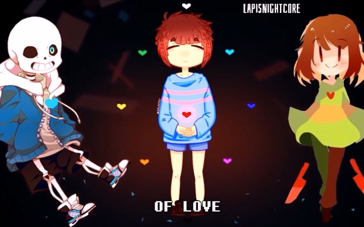 Sans Chara Frisk Stronger Than You