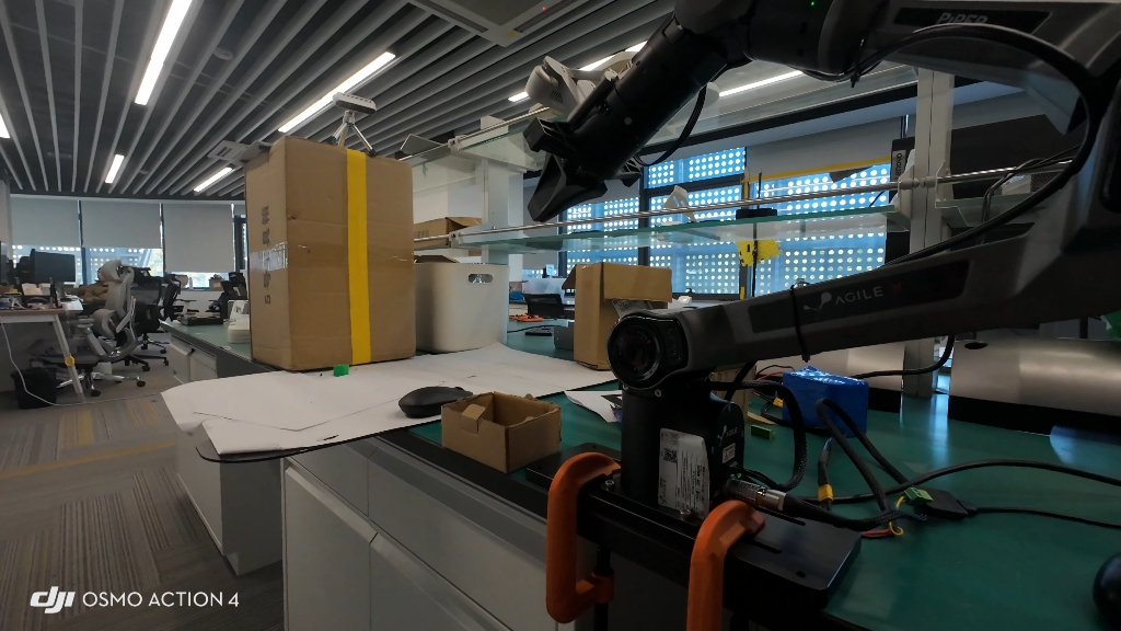 松灵机械臂抓取物体