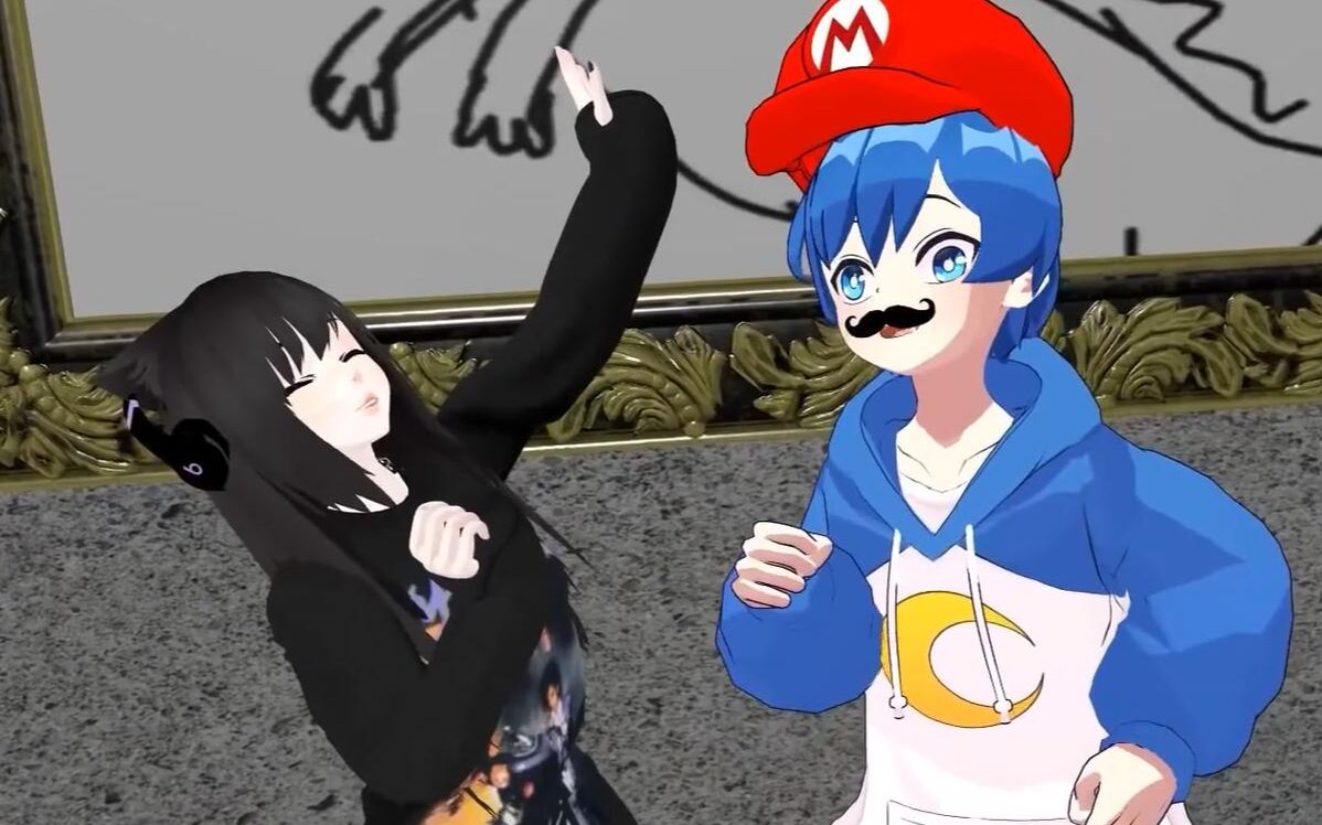 [Drumsy中字] 把我的账号交给她 VRChat小剧场_哔哩哔哩_bilibili