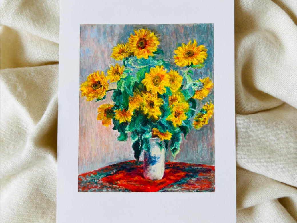 ☀️🌻一花一世界｜油画棒