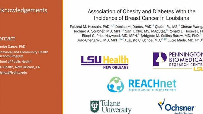 20220928-路易斯安那州立大学Denise Moore Danos-Association of Obesity and Diabetes w