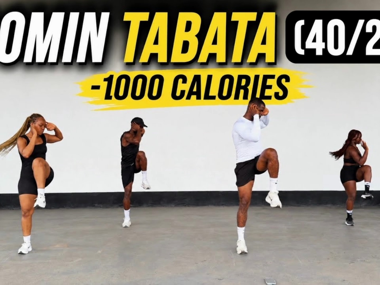 40分钟TABATA燃脂锻炼！