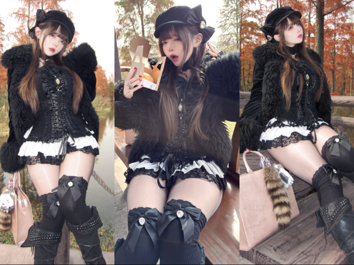 VLOG｜Is it weird that chubby Abys and hot girls love hanging out in the forest park? ☆ Plus-Size Fashion Subculture