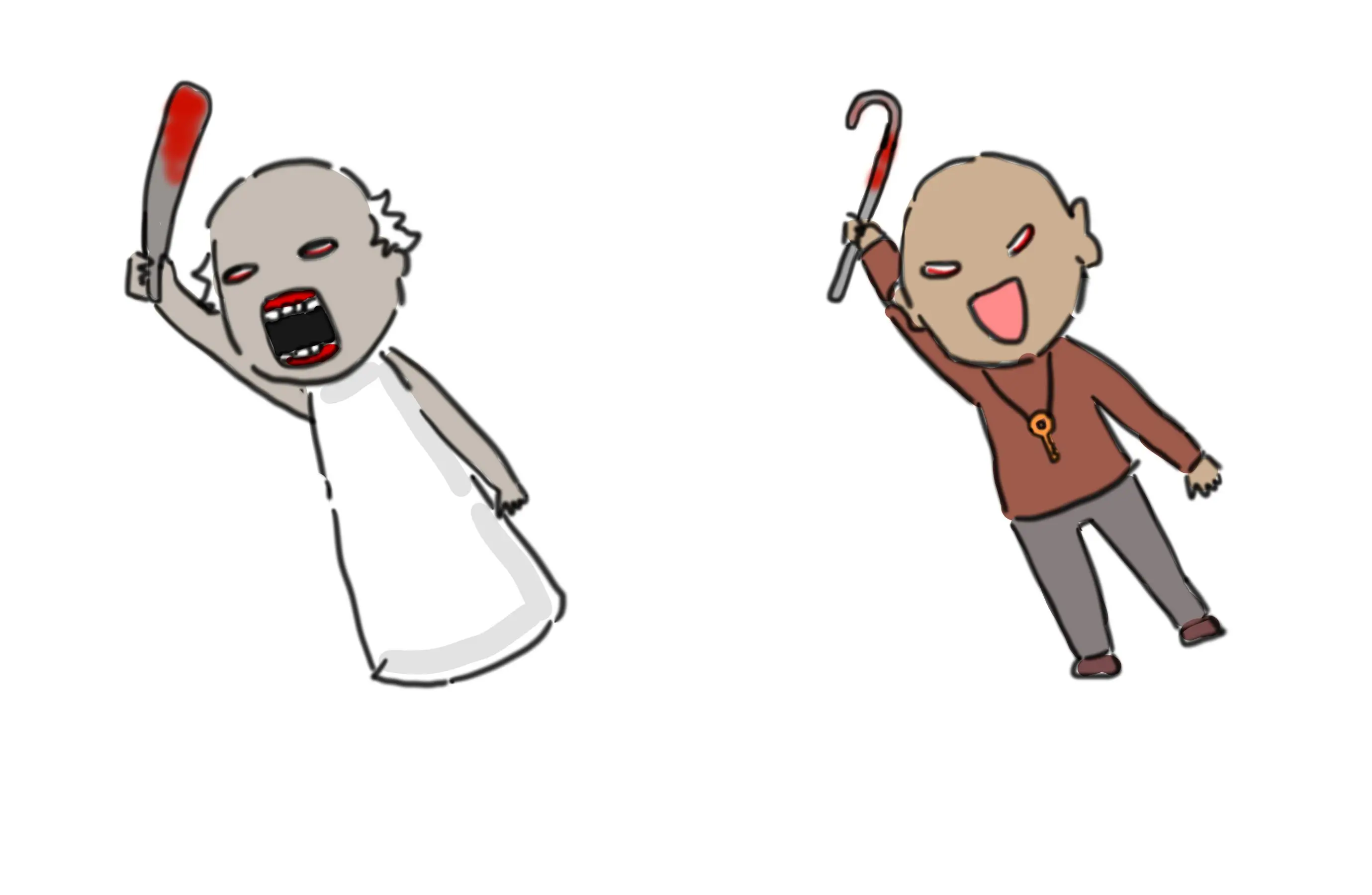 【granny手书】乐意效劳，但是恐怖奶奶