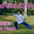 42式太极拳 (背面) Tai Chi 42 Form (Back View)