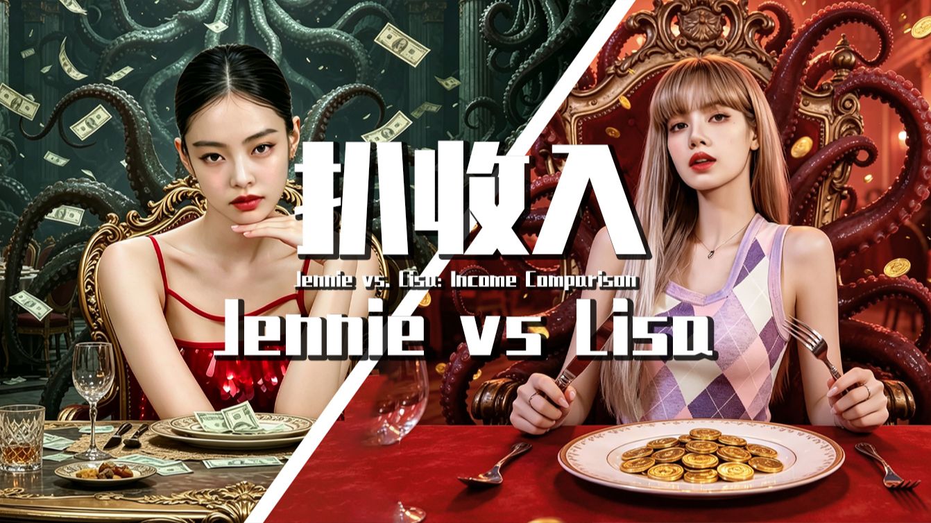 【巫师】扒皮Jennie和Lisa收入，背后资本博弈对比