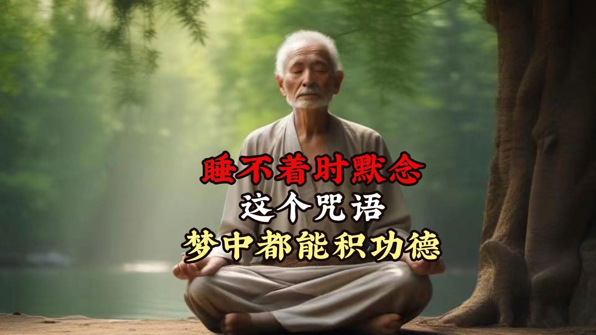 失眠是“灵界干扰”还是“心魔作祟”？——从科学到玄学，带你拆解夜夜难眠的真相，并送上8字神咒+佛陀吉祥卧一站式方案