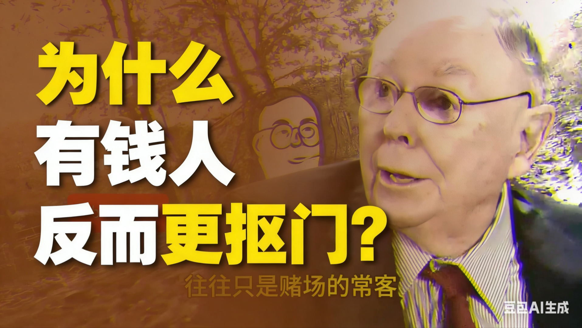 查理芒格：真正的富人，都懂得在这几件事上“抠门”，这不是小气，而是智慧！