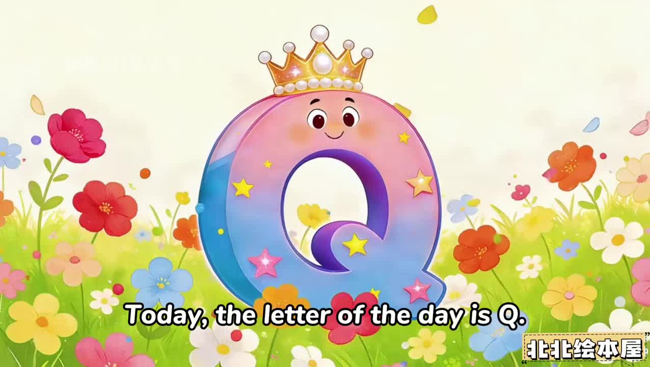 超魔性字母歌动画Q，英语启蒙早教必备！