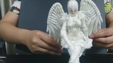 【超神学院】半直播：<em class="keyword">天使彦</em> 树脂手办开箱组装展示