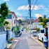 【街景|放松】现代日本社区/美丽的日落漫步游(名古屋五草区)