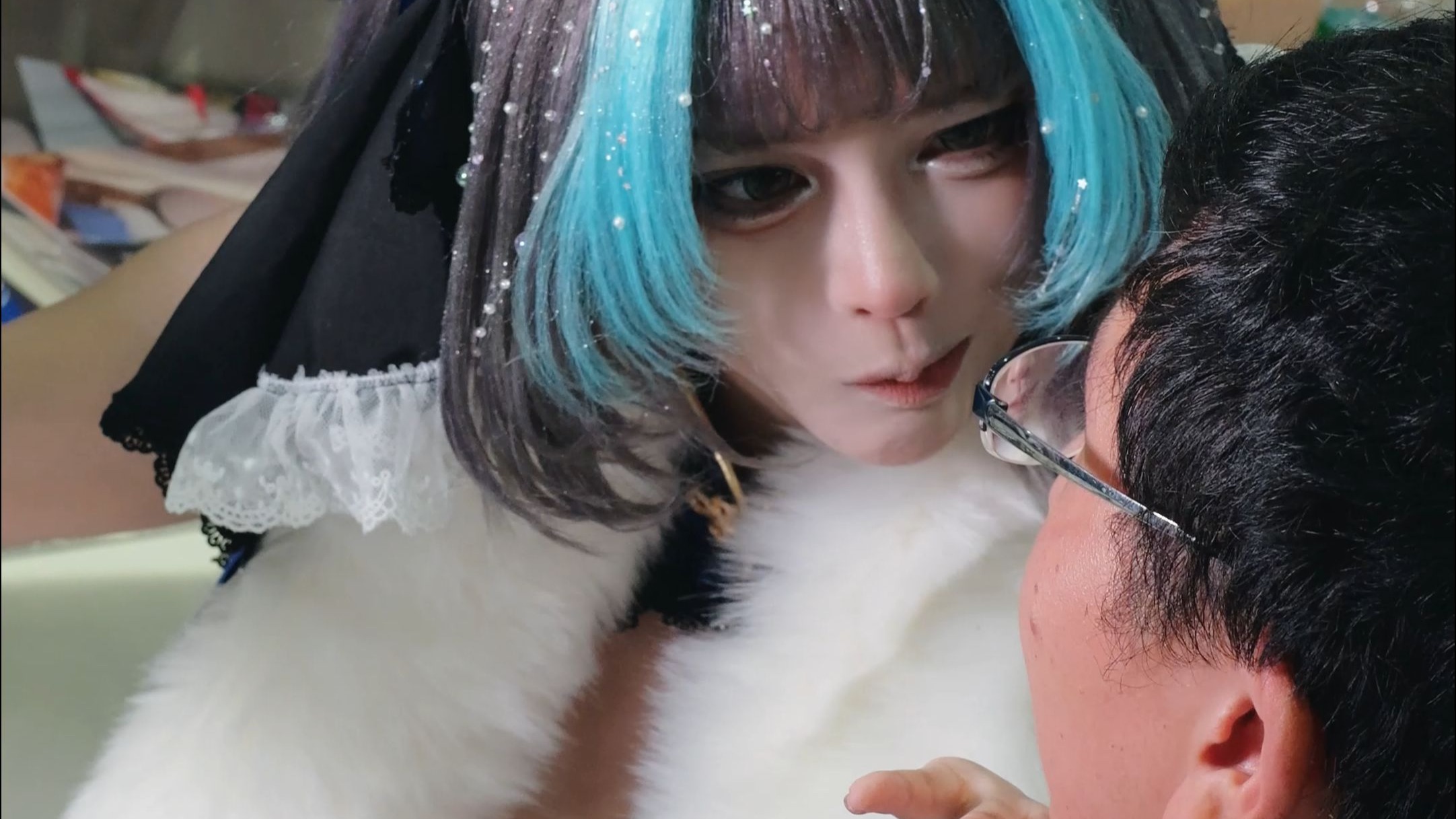 This is the charm of book signing~ Meow Meow Ball in Shanghai CPSP