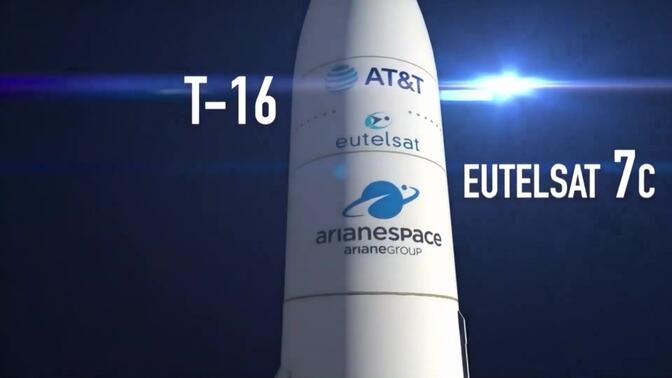 6月21日，阿丽亚娜航宇公司用Ariane 5ECA火箭在圭亚那库鲁航天中心成功将DirecTV-T16高通卫星、Eutelsat 7C全电推进卫星送入轨道。