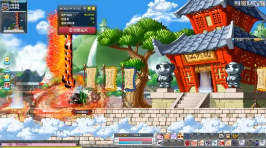 [TMS]新枫之谷 补录40秒影武者秒段测试-修罗版