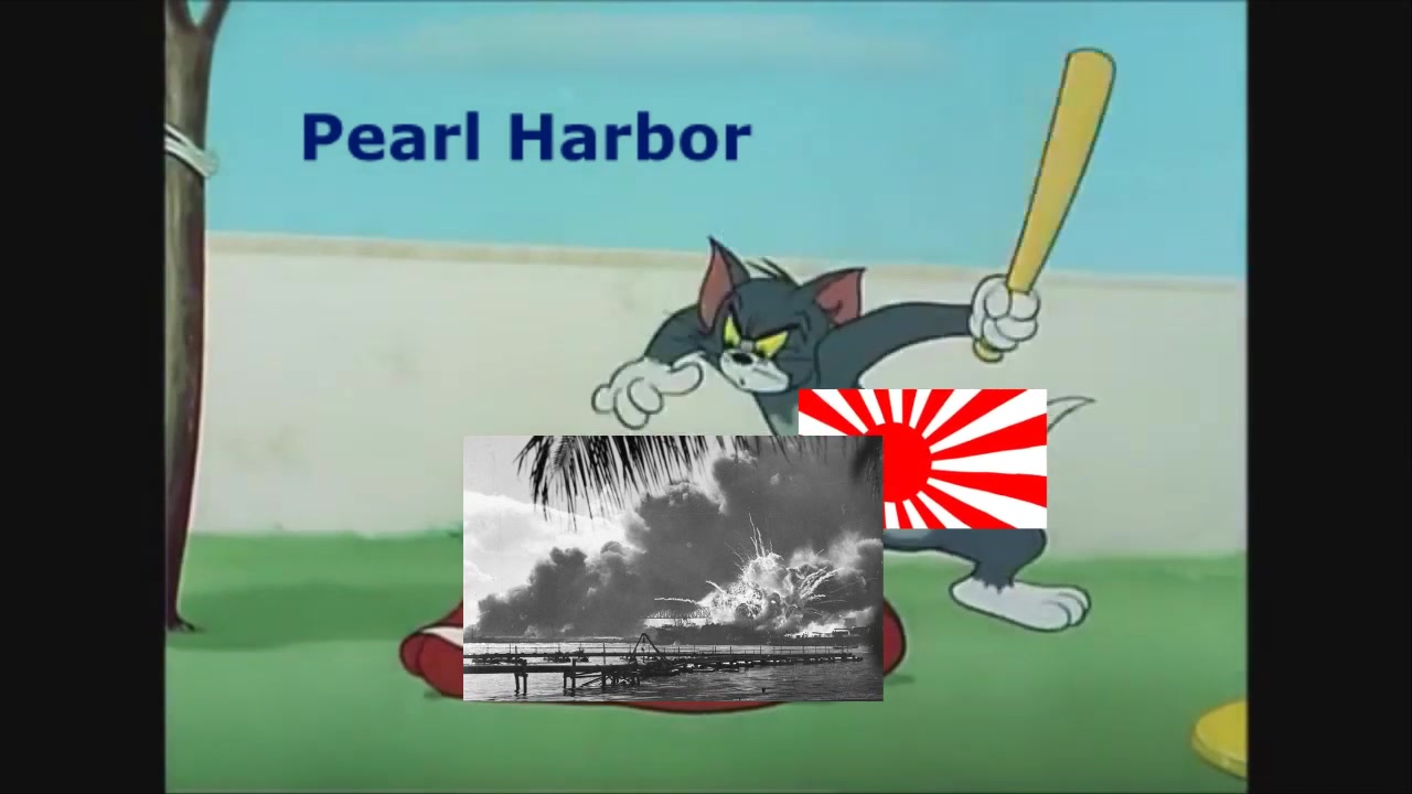 猫和老鼠二战日本偷袭珍珠港后