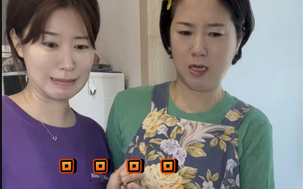韩国人第一次给妈妈做干煸豆角！