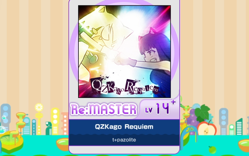 【谱面确认】【MAIMAI DX】【QZKago Requiem】 Re:Master 14+