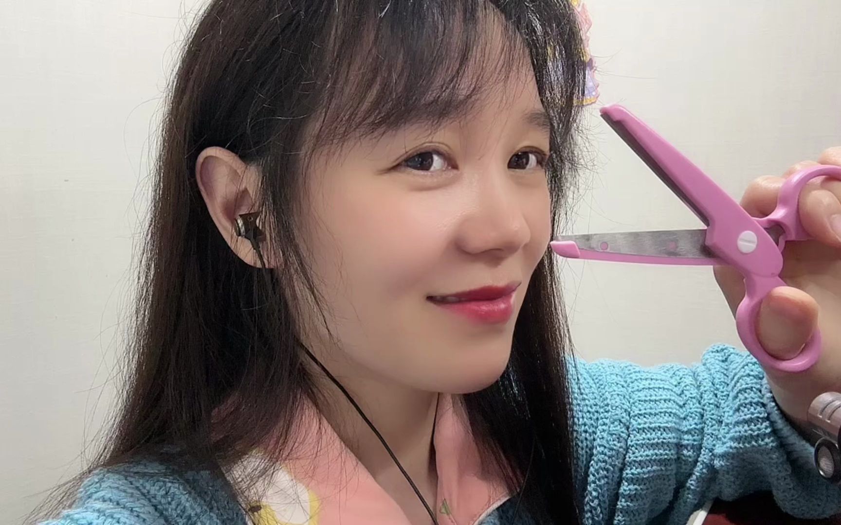 剪刀的声音-声控助眠一菲-声控助眠一菲-哔哩哔哩视频