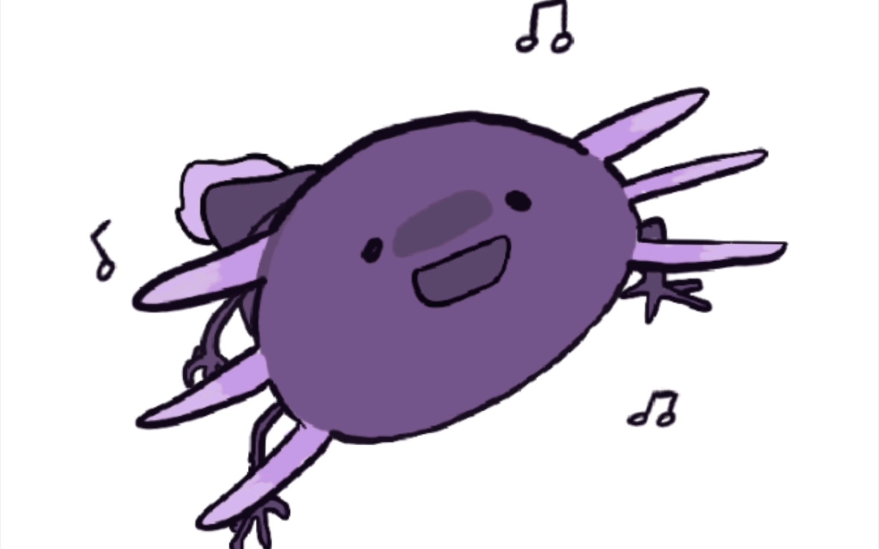 只是一只紫色蝾螈在唱喷喷主题曲*