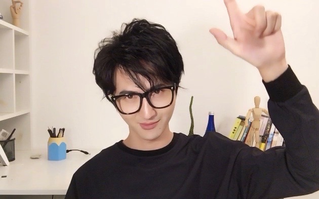 薛之谦仿妆|男生化妆