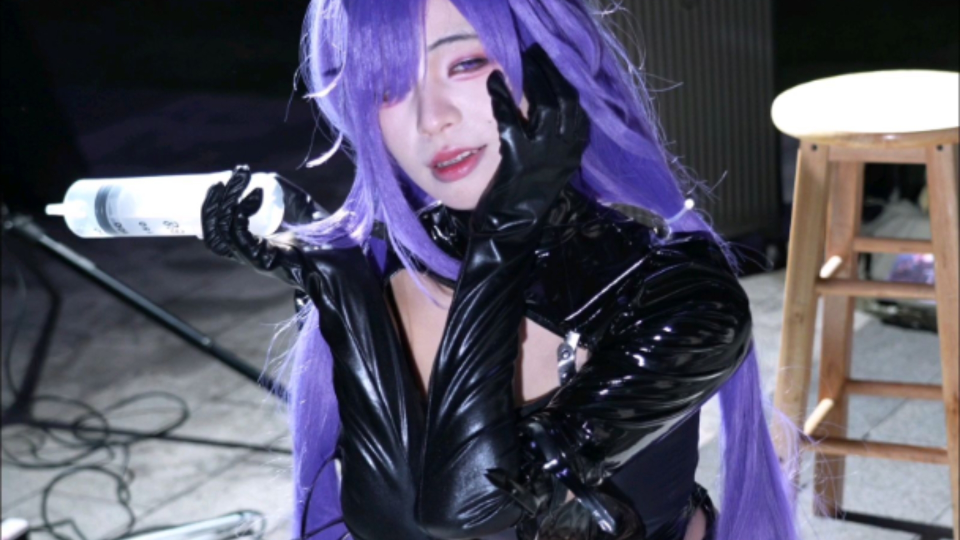 [Mogador Nurse] – Dark and Seductive Black Stockings (Mogador)