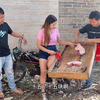 搞笑小表妹：表妹卖猪肉