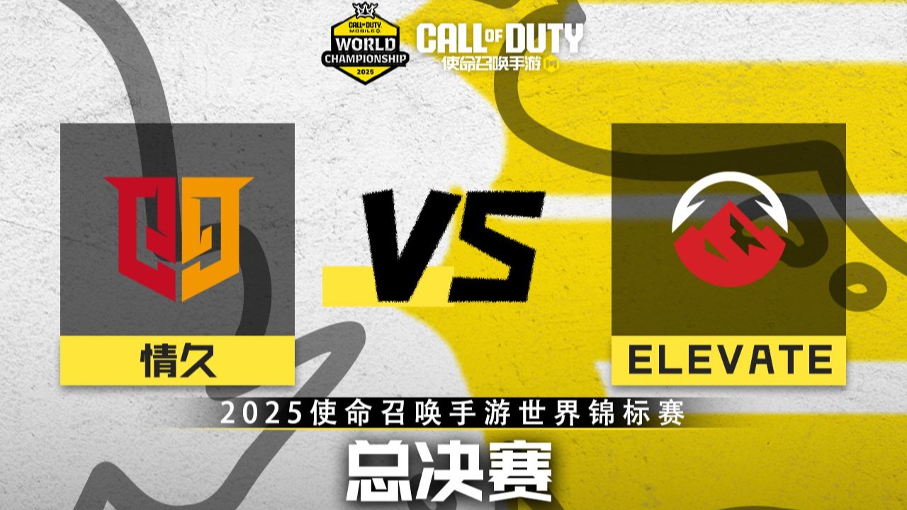 【2025使命召唤手游世界锦标赛】20251109 总决赛 情久 VS Elevate