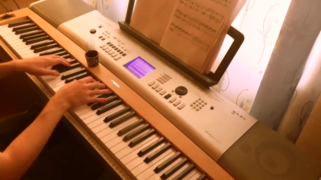 混沌武士 samurai champloo aruarian dance(piano cover)_哔哩