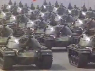 1977年 韩国阅兵式