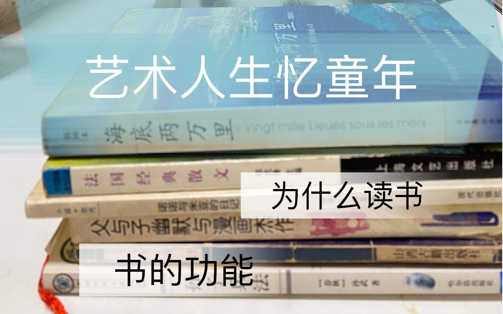 <小鱼读享>从老家带回来的六本书,为什么懂得那么多道理却还是过不好这一生,讲述我和书的故事.哔哩哔哩 (゜゜)つロ 干杯~bilibili