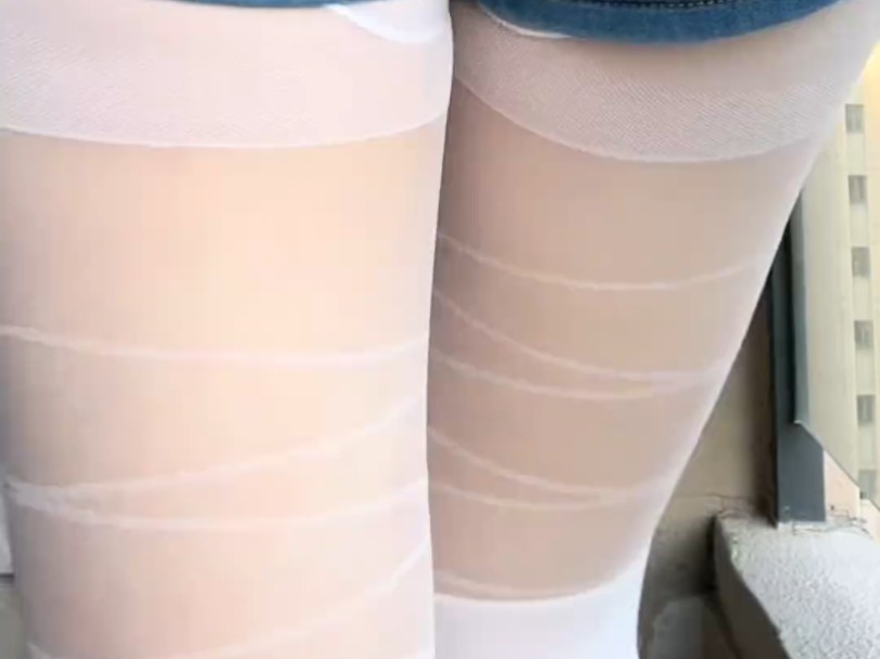 The jacquard white socks are amazing!