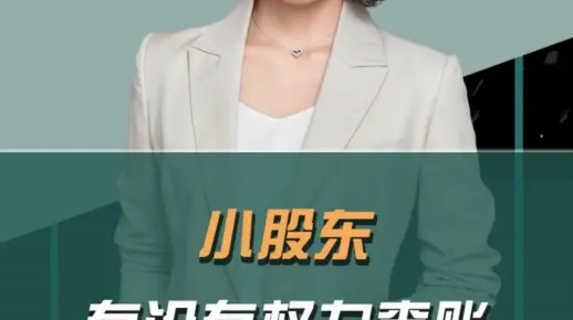 小股东有没有权力查账