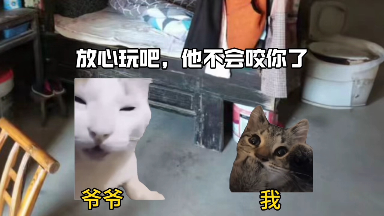 小时候回爷爷家玩