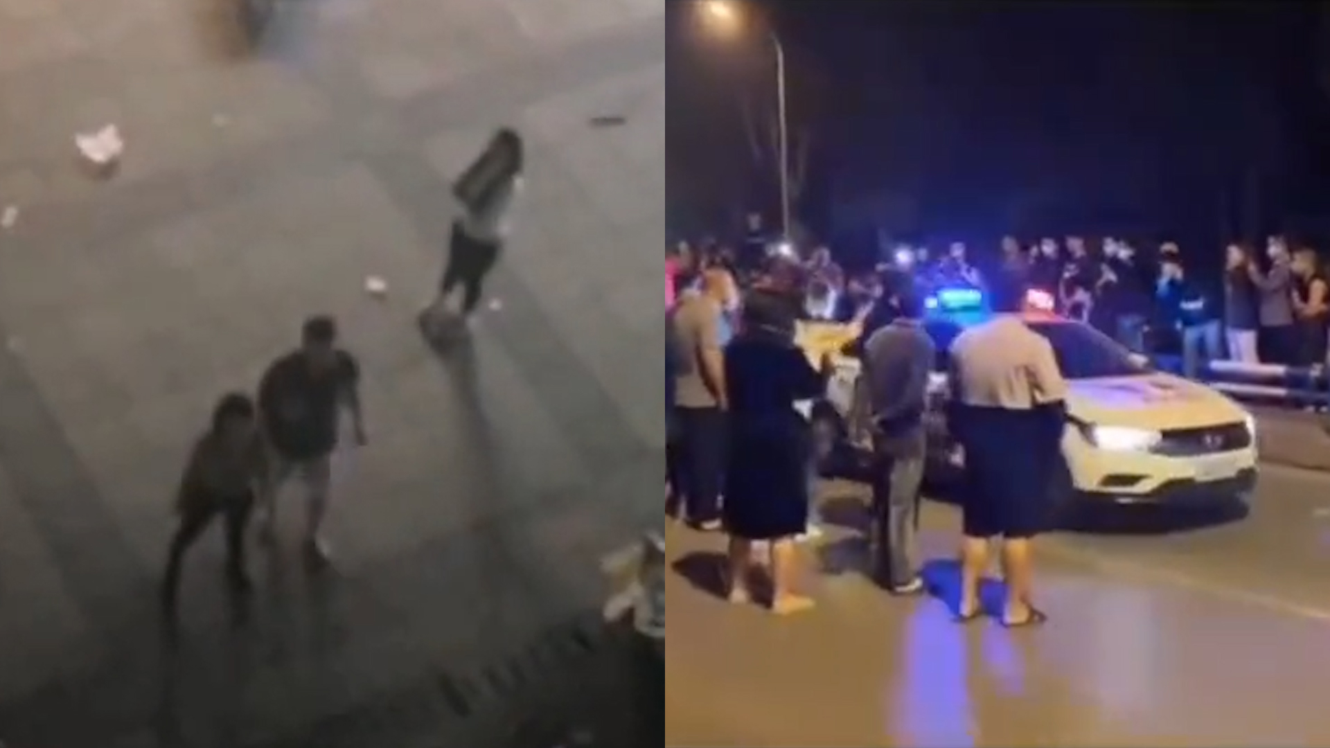 重庆烧烤摊几名女子深夜醉酒扰民，劝说无果遭围殴，警方介入处理