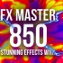 AE:PR脚本插件-850种动漫卡通火焰烟雾能量电流爆炸转场液体霓虹魔法MG动画元素包 FX Master