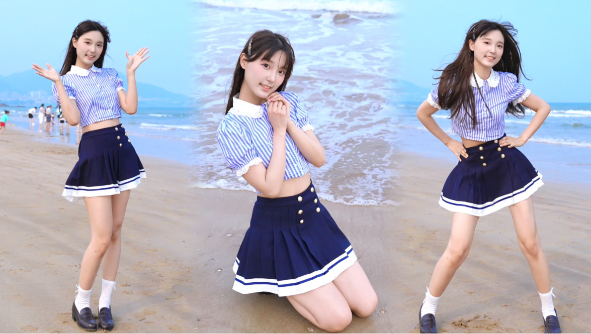 海边！沙滩！美少女！