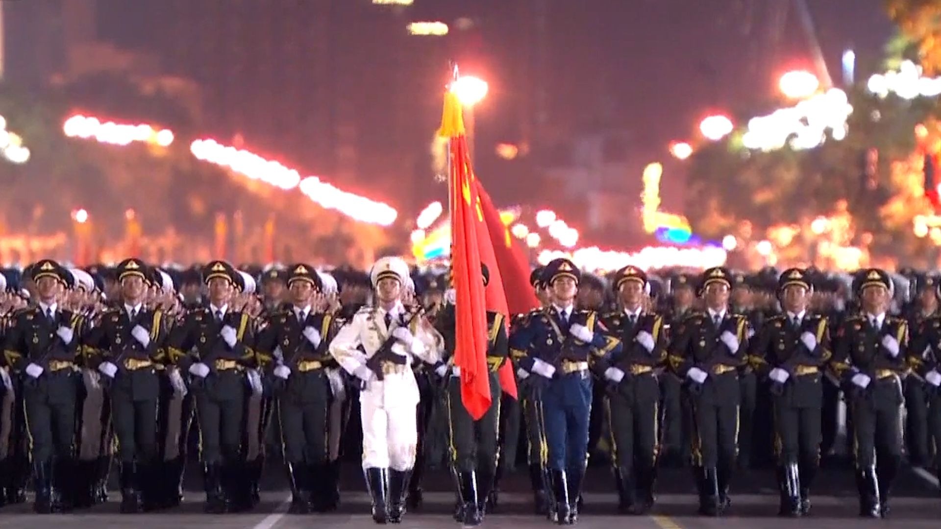 现场视频！纪念中国人民抗日战争暨世界反法西斯战争胜利80周年大会第三次综合演练圆满结束