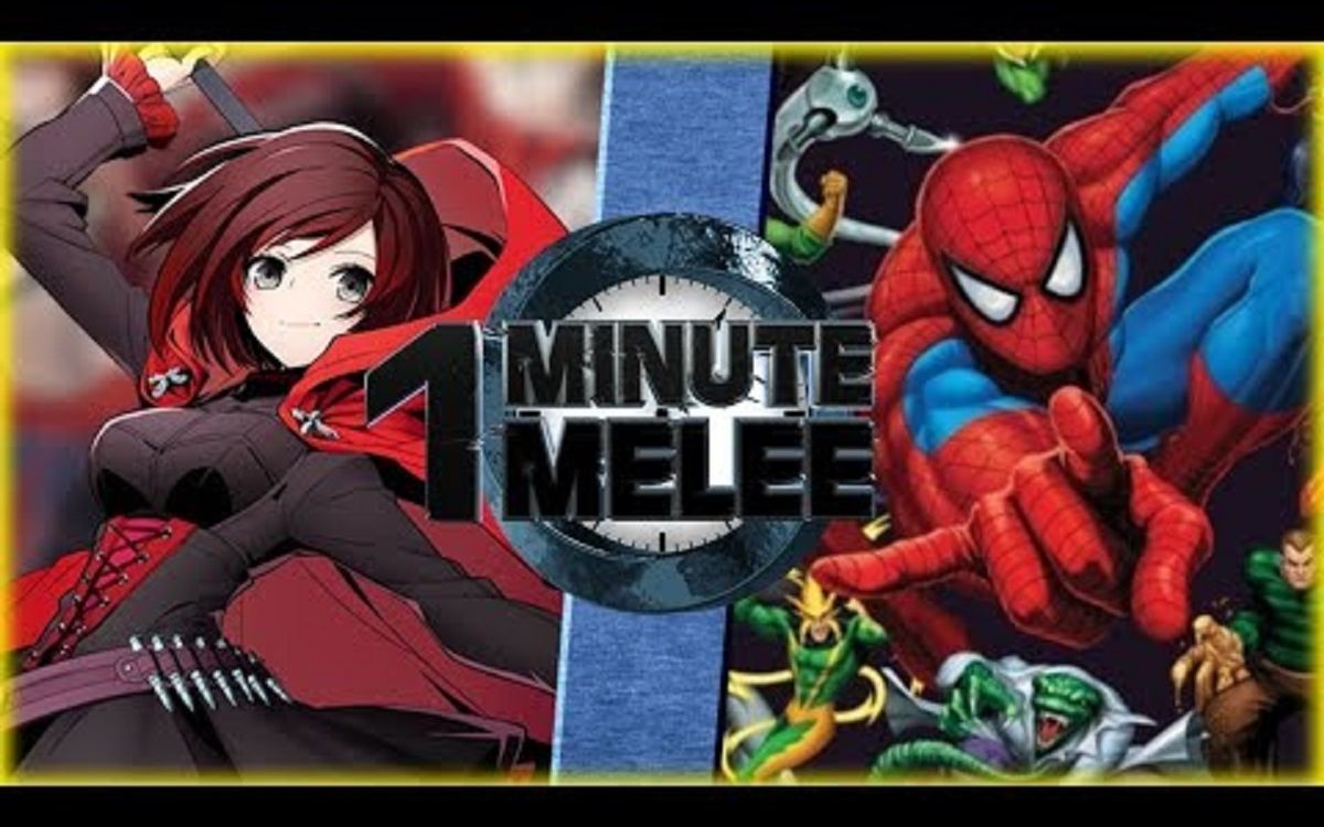 该如何说：【乱斗60秒】蜘蛛侠 VS Ruby【One Minute Melee】[一阶段]的第1张示图