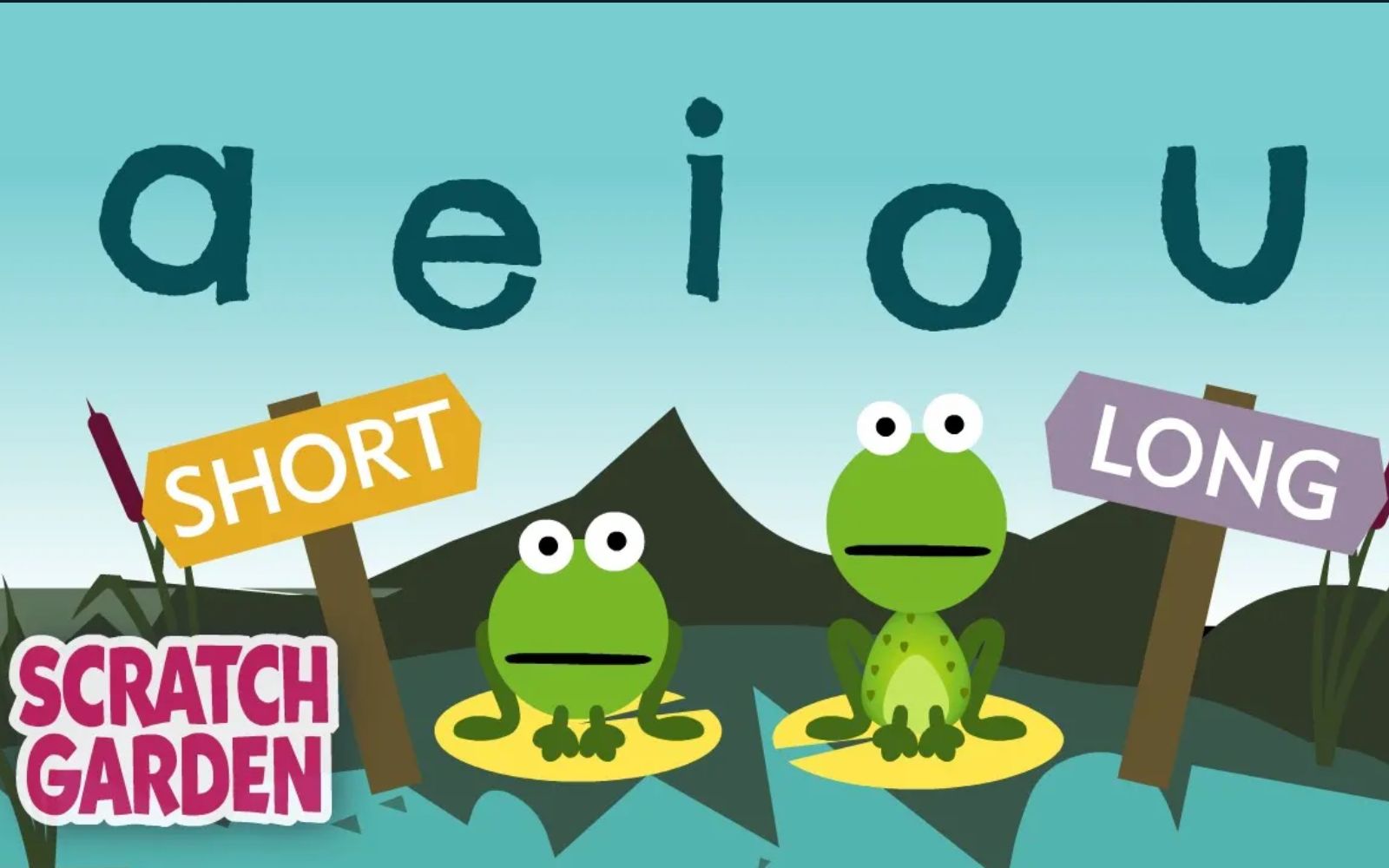 【Scratch Garden】Vowel Song元音歌谣｜什么是短元音和什么是长元音_哔哩哔哩_bilibili