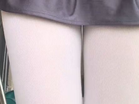 You can always trust white cotton pants.