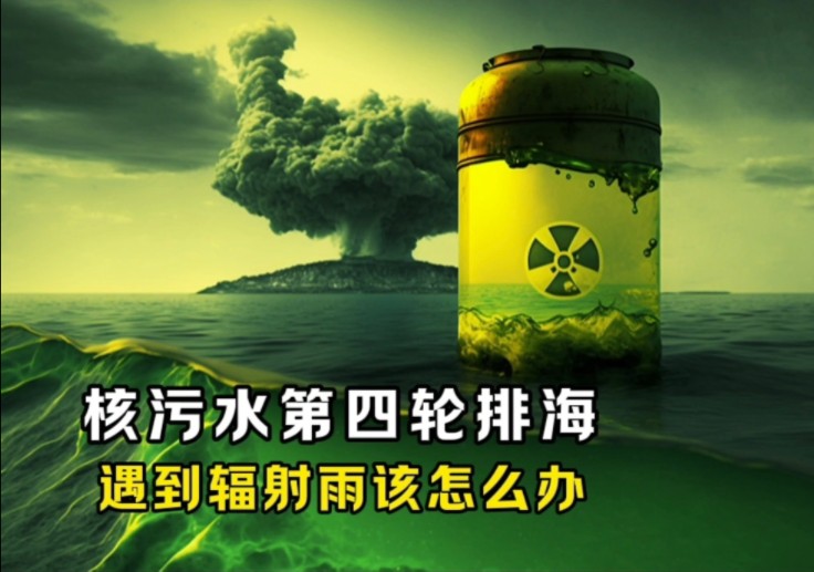 核污水第四轮排海后，遇到辐射雨该怎么办？