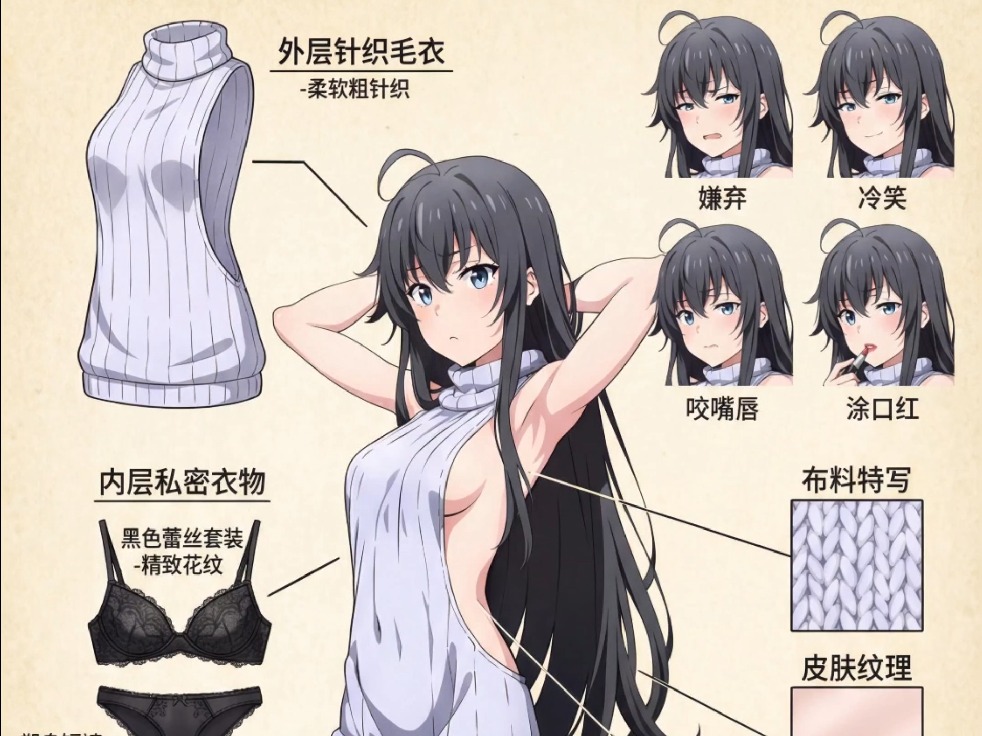 【青春恋爱物语】雪之下雪乃-漫画