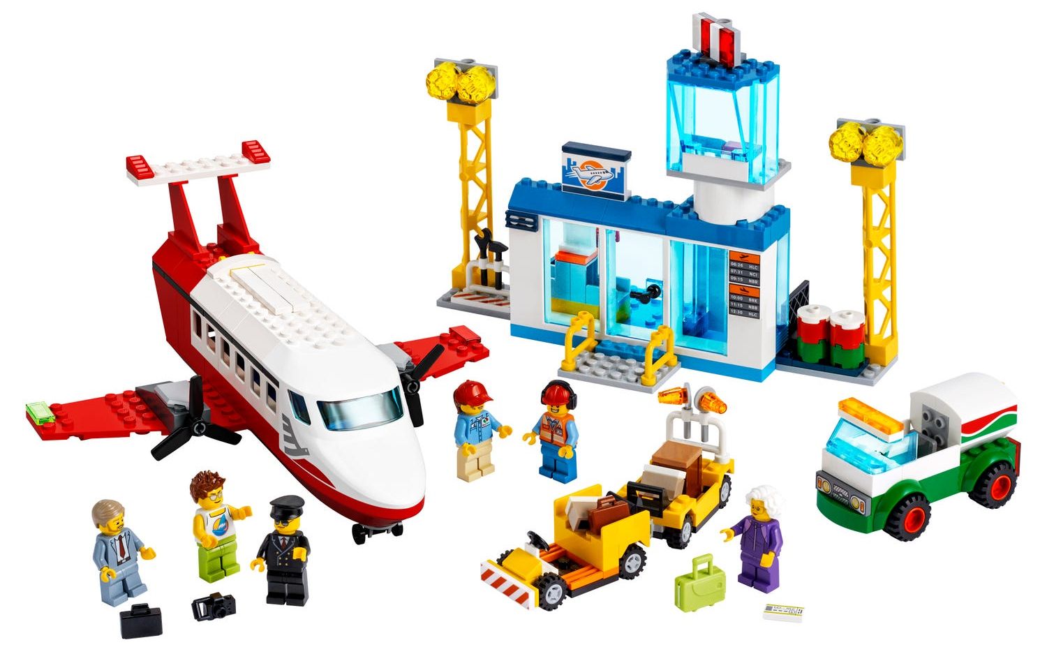 #全民分享季#LEGO 乐高 拼拼乐 城市系列 60144 竞赛飞机_拼插积木_什么值得买