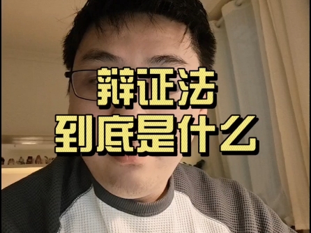 辩证法，到底是什么？