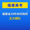 福建39所本科院校的五大梯队怎么分呢