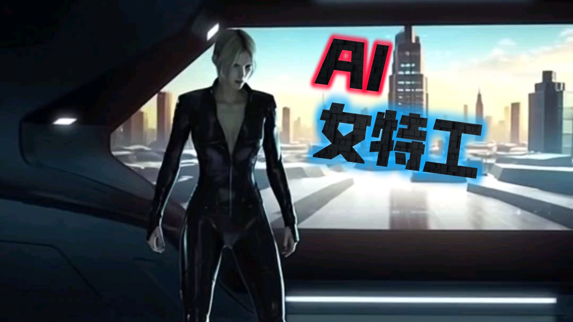 AI女特工妮娜威廉姆斯打斗【Grok】