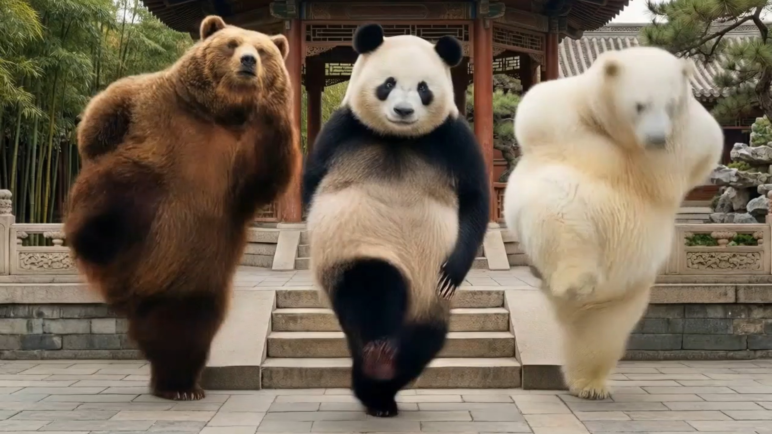 panda认真起来也是很帅的
